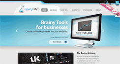 Desktop Screenshot of brainysites.co.uk